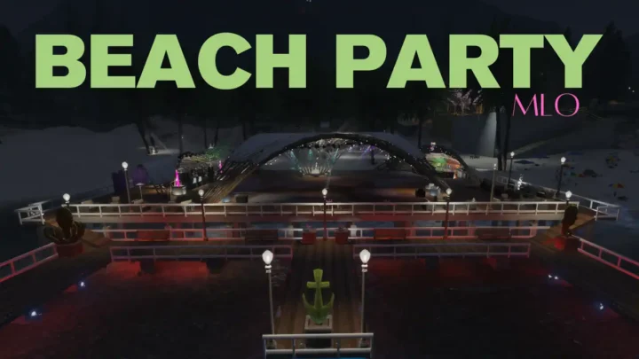Paleto Beach Party MLO – Outdoor party setup