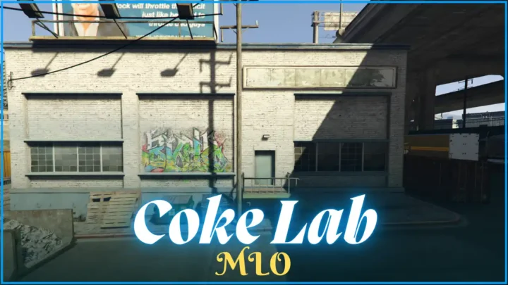 Coke Lab MLO FiveM dark illegal production interior