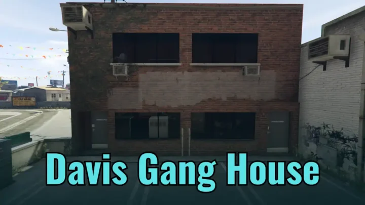Davis Gang House MLO gritty criminal hideout interior