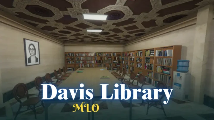 Davis Library MLO FiveM grand interior with reading and study areas