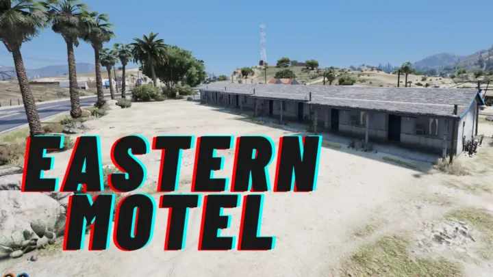 FiveM Eastern Motel MLO rural motel layout in Harmony