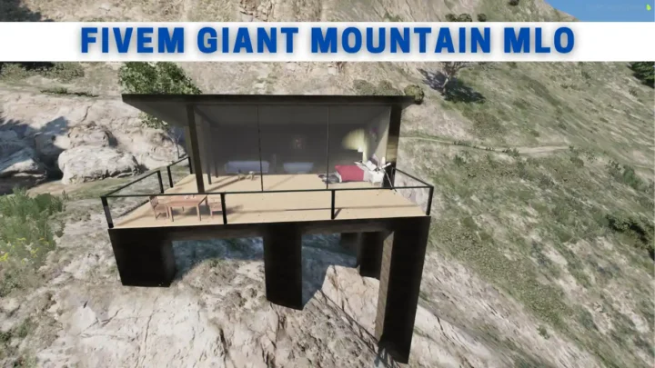 FiveM mountain cabin with wooden interior