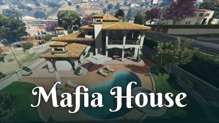 FiveM Mafia House MLO luxury mansion in Rockford Hills