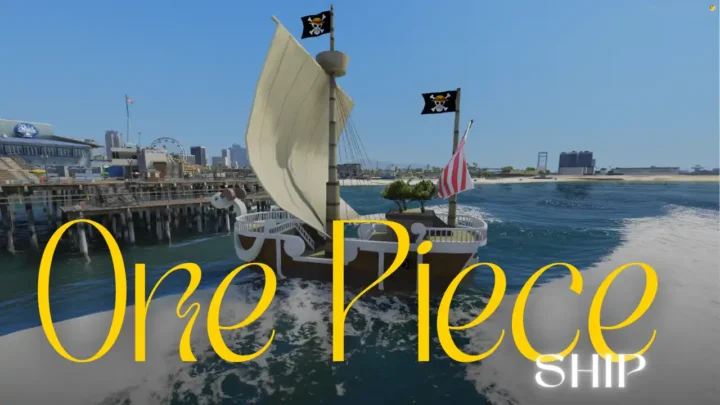 FiveM One Piece Ship anime pirate vessel on ocean