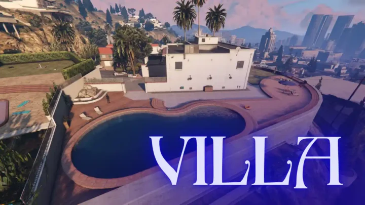 Modern FiveM villa with pool in Vinewood