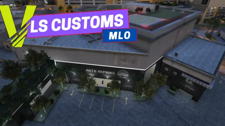 LS Customs FiveM MLO with garage and office
