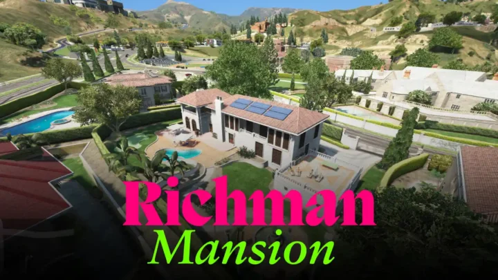 FiveM Richman Mansion MLO living room