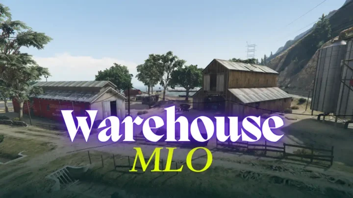 Warehouse MLO FiveM rustic barn and farm props in Mount Chiliad