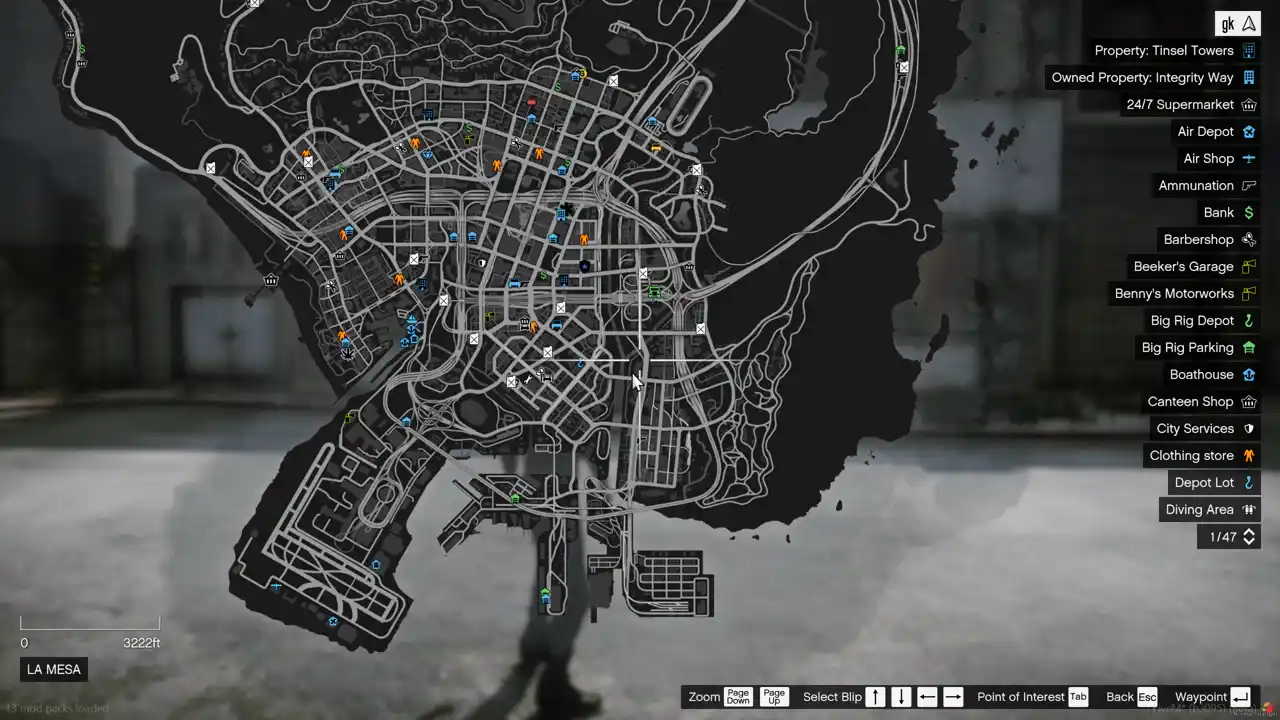 FiveM Club House MLO – La Mesa map location overview FiveM Map
