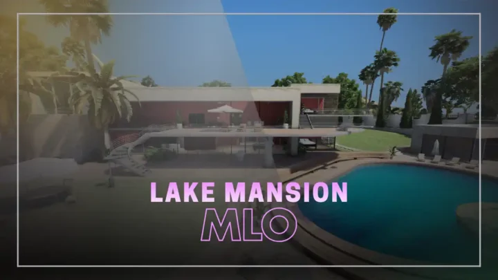 FiveM Lake Mansion MLO main preview FiveM MLO FiveM Map luxury hillside home