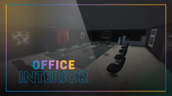 FiveM Office Interior MLO thumbnail showing the modern boardroom inside this detailed FiveM MLO and FiveM Map location