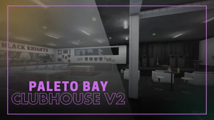 Paleto Bay Clubhouse V2 FiveM MLO main view with biker clubhouse design