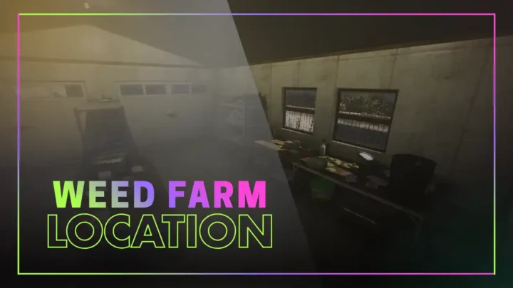 Weed Farm Location MLO FiveM MLO hidden drug workshop interior setup shown on a detailed FiveM Map.